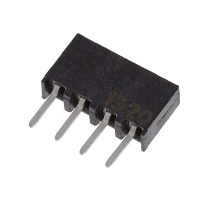 2314878-4 by TE Connectivity AMP Connectors - 4P,2MM,B-B,REC,SRVT,2.7,0.76AU,T