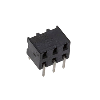 2314918-6 by TE Connectivity AMP Connectors - 6P,2MM,B-B,REC,DRHZ,2.1,0.76AU,T