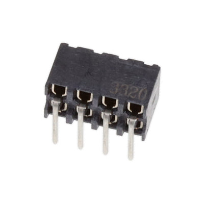2314918-8 by TE Connectivity AMP Connectors - 8P,2MM,B-B,REC,DRHZ,2.1,0.76AU,T