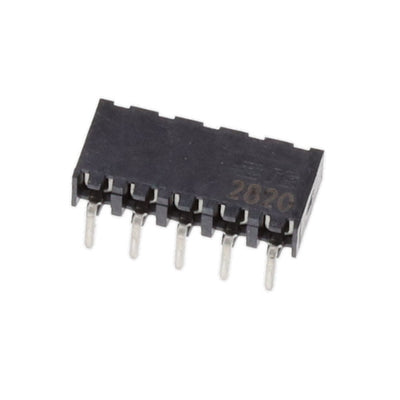 2314927-5 by TE Connectivity AMP Connectors - 5P,2MM,B-B,REC,SRHZ,2.1,SN,TB