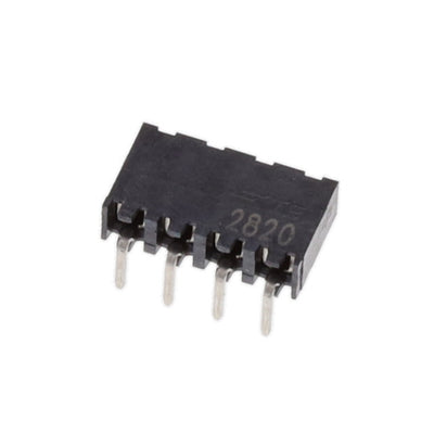 2314928-4 by TE Connectivity AMP Connectors - 4P,2MM,B-B,REC,SRHZ,2.1,0.1AU,TB