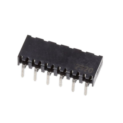 2314928-6 by TE Connectivity AMP Connectors - 6P,2MM,B-B,REC,SRHZ,2.1,0.1AU,TB