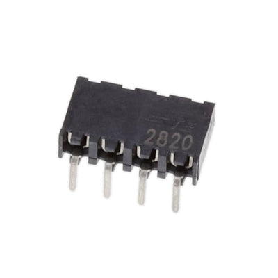 2314930-4 by TE Connectivity AMP Connectors - 4P,2MM,B-B,REC,SRHZ,2.1,0.76AU,T