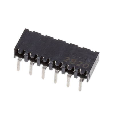 2314930-6 by TE Connectivity AMP Connectors - 6P,2MM,B-B,REC,SRHZ,2.1,0.76AU,T