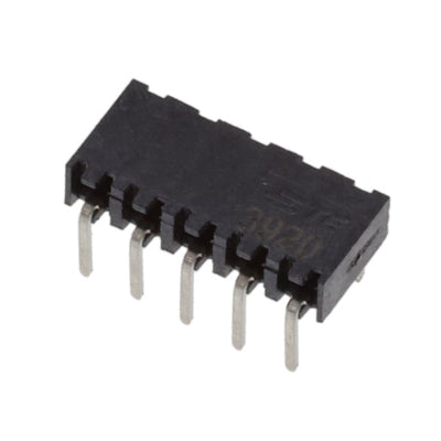 2314938-5 by TE Connectivity AMP Connectors - 5P,2MM,B-B,REC,SRHZ,2.8,0.76AU,T