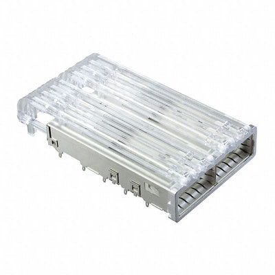 2315050-1 by TE Connectivity AMP Connectors - CONNECTOR ZQSFP+ CAGE 1X2 PRESSFIT RA