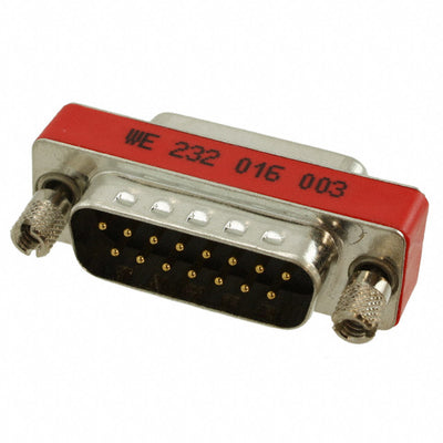 232016003 by Wurth Elektronik - CONNECTOR DSUB ADAPTER DB15F DB15M