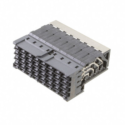 2329739-1 by TE Connectivity AMP Connectors - RA REC ASSY 4X8, 92OHM PIR WHISP