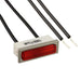 2330D1 by Visual Communications Company - VCC - INDICATOR NEON RED PANEL MNT
