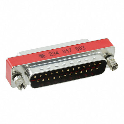 234017003 by Wurth Elektronik - CONNECTOR DSUB ADAPTER DB25M DB25F