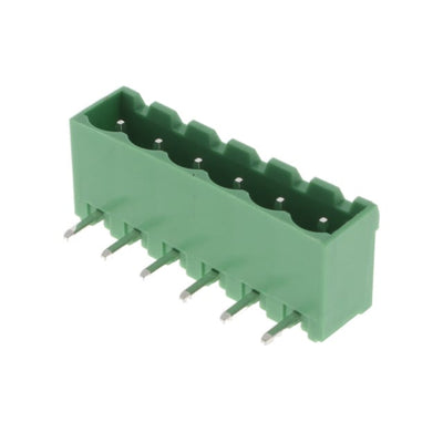 2350513-6 by TE Connectivity AMP Connectors - 6POS TB HDR 90 DEG PITCH 5.0 & T
