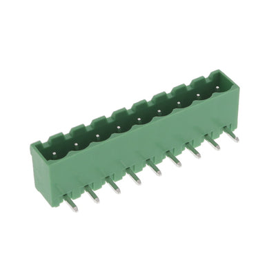 2350513-9 by TE Connectivity AMP Connectors - 9POS HEADER 90 DEG, 5.00MM, TAIL