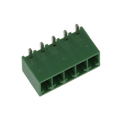 2350514-5 by TE Connectivity AMP Connectors - 5POS TB HDR 90 DEG PITCH 3.5 & T