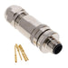 2351378-2 by TE Connectivity AMP Connectors - M12 MALE,D4 CODE,STR CONNECTOR,