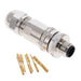 2351415-2 by TE Connectivity AMP Connectors - M12 MALE,A8 CODE,STR CONNECTOR,