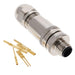 2351415-4 by TE Connectivity AMP Connectors - M12 MALE,A8 CODE,STR CONNECTOR,