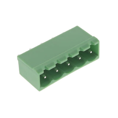 2351885-5 by TE Connectivity AMP Connectors - 5POS TB HDR 180 DEG PITCH 5.0&TL