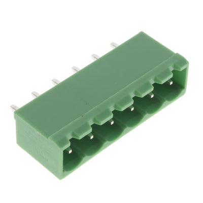 2351885-6 by TE Connectivity AMP Connectors - 6POS TB HDR 180 DEG PITCH 5.0&TL