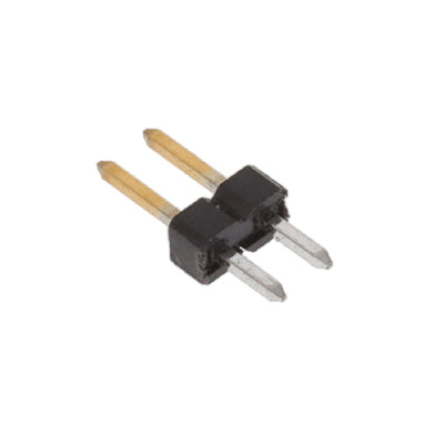 2355186-2 by TE Connectivity AMP Connectors - 2P,2MM,BRK HDR,SRVT,2.8,0.76AU,B