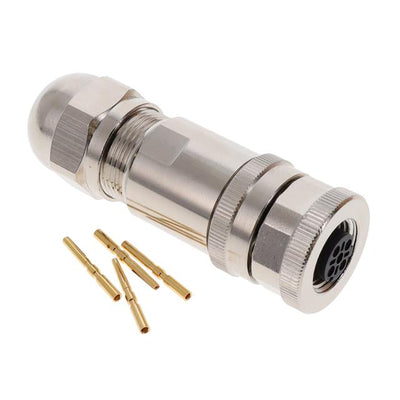 2358990-3 by TE Connectivity AMP Connectors - M12 FEMALE,D4,STR CONNECTOR, PG7