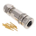 2358992-1 by TE Connectivity AMP Connectors - M12 FEMALE, A8,STR CONNECTOR, PG