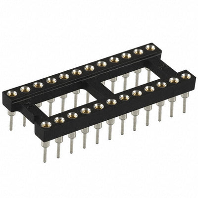 24-4518-10 by Aries Electronics - CONNECTOR IC DIP SOCKET 24POS GOLD