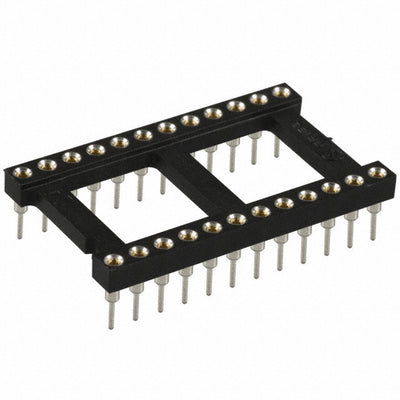 24-6518-10 by Aries Electronics - CONNECTOR IC DIP SOCKET 24POS GOLD