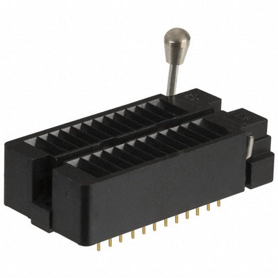24-6554-11 by Aries Electronics - CONNECTOR IC DIP SOCKET ZIF 24POS GLD