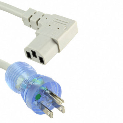 240002-06 by Qualtek - CRD 18AWG NEMA5-15P - C13 RA 8