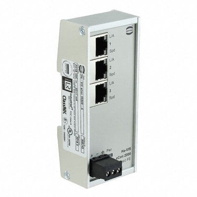 24020030010 by HARTING - NETWORK SWITCH-UNMANAGED 3 PORT
