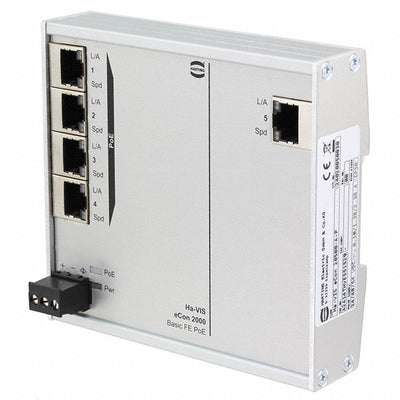 24020050030 by HARTING - NETWORK SWITCH-UNMANAGED 5 PORT