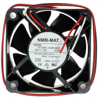2410RL-04W-B59-C00 by NMB Technologies Corporation - FAN AXIAL 60X25MM 12VDC WIRE