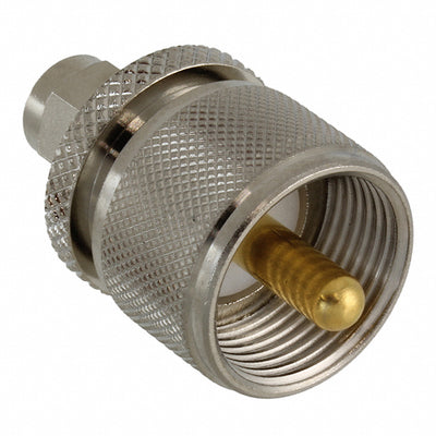 242110 by Amphenol RF - CONNECTOR ADAPT SMA PLUG TO UHF PLUG