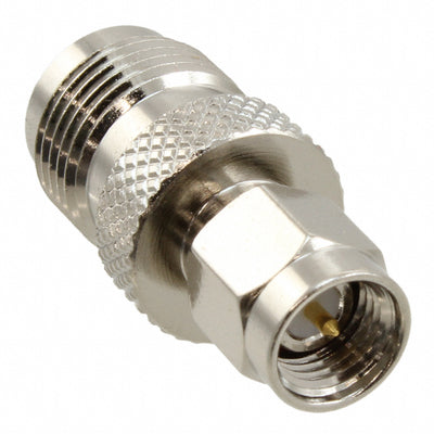 242124RP by Amphenol RF - CONNECTOR ADAPT SMA PLUG-RP TNC JACK