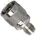 242130 by Amphenol RF - CONNECTOR ADAPT N PLUG TO TNC JACK