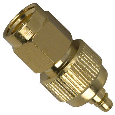242142 by Amphenol RF - CONNECTOR ADAPT SMA PLUG TO MMCX PLUG