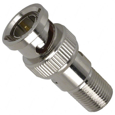 242154 by Amphenol RF - CONNECTOR ADAPT BNC PLUG TO F JACK