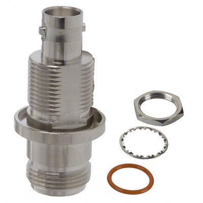 242162 by Amphenol RF - CONNECTOR ADAPT N JACK TO BNC JACK