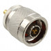 242166 by Amphenol RF - CONNECTOR ADAPT N PLUG TO MMCX JACK