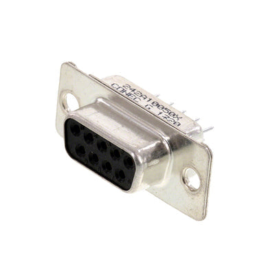 242A10050X by Conec - CONNECTOR D-SUB RCPT 9POS VERT SLDR