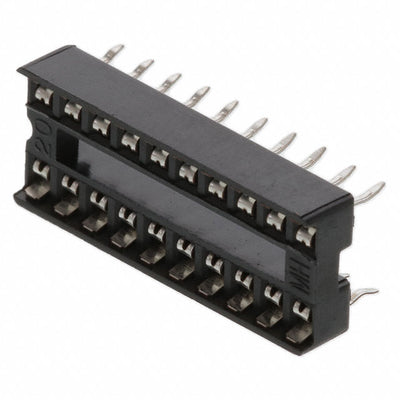 245-20-1-03 by CNC Tech - CONNECTOR IC DIP SOCKET 20POS TIN