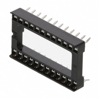 245-24-1-06 by CNC Tech - CONNECTOR IC DIP SOCKET 24POS TIN