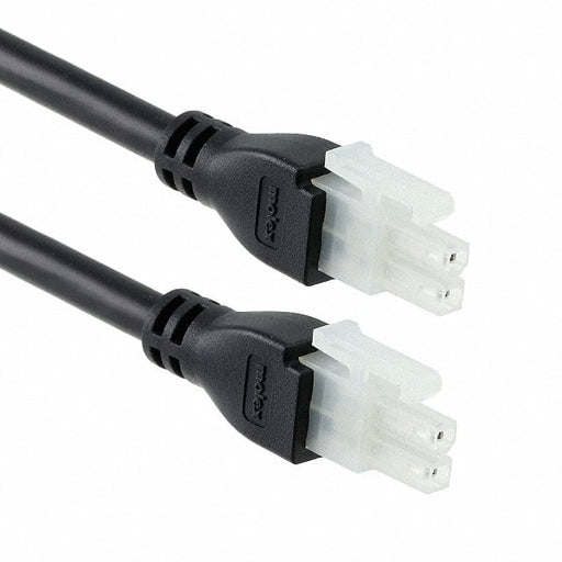 2451350205 by Molex - MINIFIT JR 2 CIRCUIT BLACK 500MM