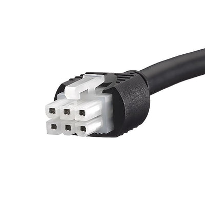 2451350610 by Molex - MINIFIT JR 6 CIRCUIT BLACK 1M