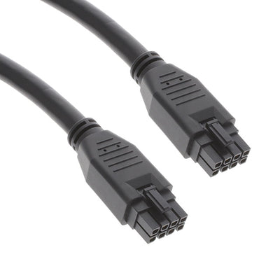 2451360820 by Molex - MEGAFIT 8CKT BLACK 2M OVERMOLDED