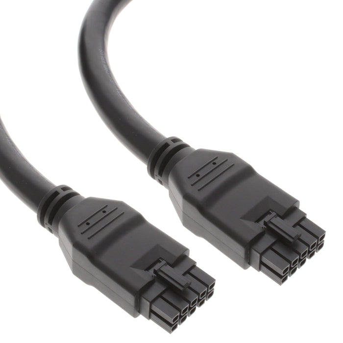 2451361010 by Molex - MEGAFIT 10CKT BLACK 1M OVERMOLDE