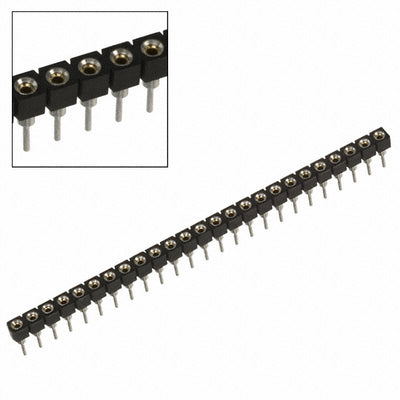 25-0513-10 by Aries Electronics - CONNECTOR SOCKET SIP 25POS GOLD