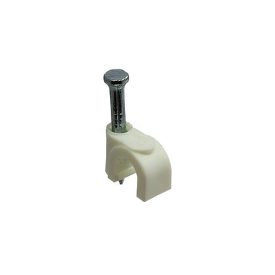 25-7250 by Cinch Connectivity Solutions AIM-Cambridge - CABLE CLIP U-TYPE WHITE FASTENER