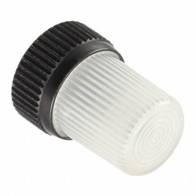 2501635500 by Dialight - DATA CAP FRESNEL 3/8 CYL WHITE