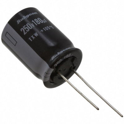 250TXW180MEFC16X30 by Rubycon - ALUMIN CAP 180UF 20% 250V RADIAL
